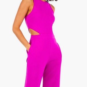 Hot Pink Jumpsuit